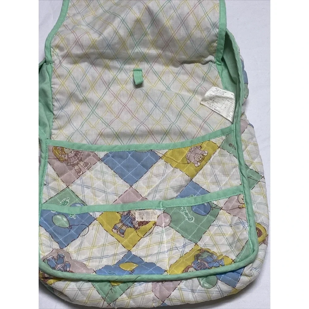 Vintage 1982 Quilted CABBAGE PATCH KIDS DIAPER BAG